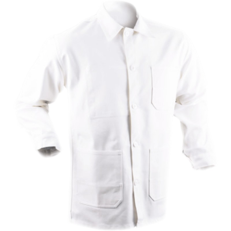 A1CP Veste coton/polyester blanc