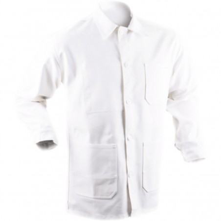 A1CP Veste coton/polyester blanc