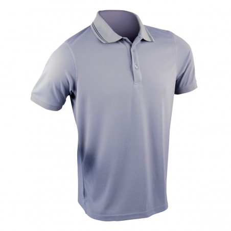 POLOTECH GRIS Polo maille technique gris