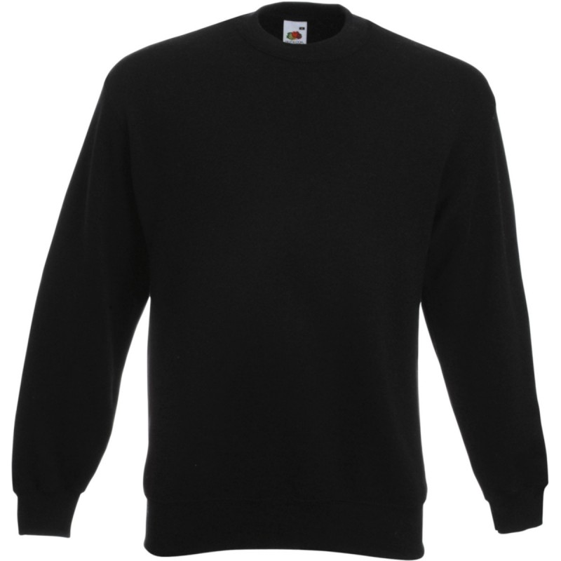 Sweat-shirt couleur col rond emballé