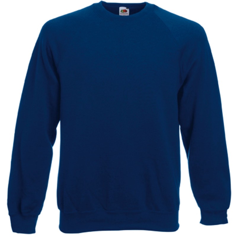 Sweat-shirt couleur col rond emballé