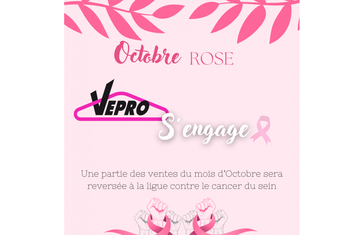 Octobre Rose VEPRO s'engage